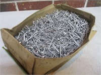 Box Lot of Aluminum Nails