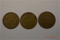 3- Utah Fun Dome Tokens