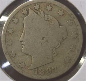 1897 Liberty Head V nickel