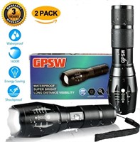 Set of Tactical Waterproof High Lumen Military