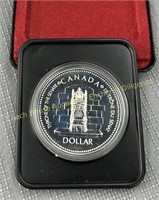 1977 Canada proof dollar épreuve