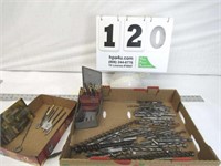 Lot Of Drill Bits & Chisel