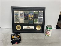 Steelers framed 6 time Super Bowl champions with