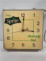 1960's Sprite Light-Up Advertising Clock