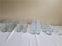 14 Christmas glasses/tall and short drinking