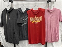 Lot of 4 Men’s Hooded Shirts