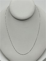 Sterling Silver Silky Chain Necklace