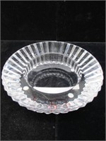ORREFORS GLASS ASH TRAY 7 INCHES W