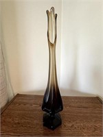 Vintage Viking Glass Swung Vase Epic Column