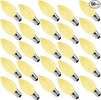 Pack of 50 C7 Christmas Light Replacement Bulb