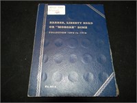 Album Barber Dimes 1892-1916 (70 coins)