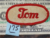 Old Tom Name Patch