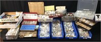 1000s OF WATCH PARTS, JEWELERS TOOLS, WATCHES,
