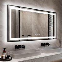 55"x28" Bathroom Mirrors for Vanity
