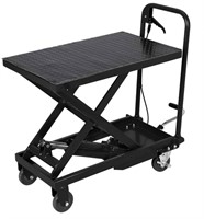 Hydraulic Lift Table Cart 500lbs Capacity