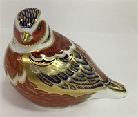 Royal Crown Derby Porcelain Bird Figurine