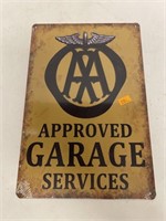 Vintage-Looking Metal Repo Sign (12x8in)