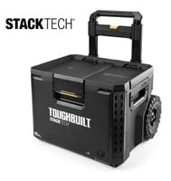 TOUGHBUILT STACKTECH tool box with wheels