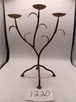 Metal Candlestand 16" tall