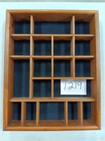 Wooden Display Box-20.5x16.5x3