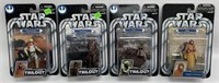 (4) 2004 Star Wars Trilogy Collection Action