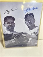 8x10 MLB New York Yankees Yogi Berra Whitey Ford