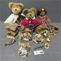 Boyds Bear Figurines & Plush Bears