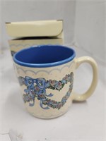 NIB 1989 Peaches Mug