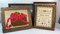 NEEDLE POINT WALL ART & MORE