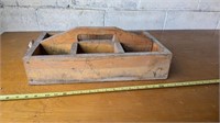 WOODEN TOOL TOTE