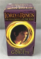 Lord of the rings glass goblets collection Frodo