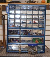 Multi Drawer Caddy w/ Assortment of Beads,