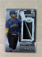 Julio Rodriguez 2024 Topps Silver Slugger Patch