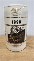 1990 Leinenkugel's Limited Beer Advertising Stein