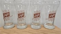 Schlitz Beer 10 oz Advertising Pilsner Glasses