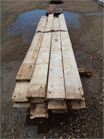 Pallet of 2x8 Boards; 10-12' long; qty 32