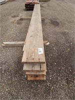 Pallet of 2x12" boards; 9 1/2'-13' in length; 12