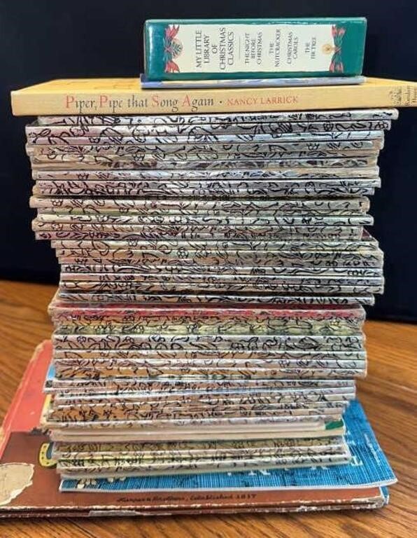 50+ book of A little golden books for the kids.