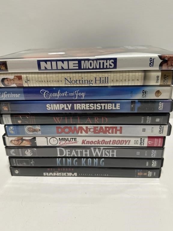 Lot of movie DVD’s