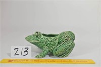Vintage McCoy Frog Planter Small Chip on one foot