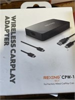 REXING CARPLAY WIRES LEES ADAPTER RETAIL $130