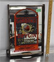 Gordon's Dry Gin mirrored serving tray