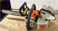 STIHL Model 009L Chainsaw, Loose & Turns Over