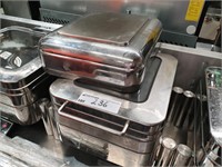 Stainless Steel Warming Tray & Spare Lid