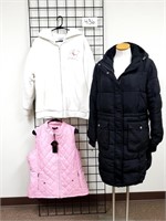 Women's Disney Hoodie, Lucky Coat, Pink Vest