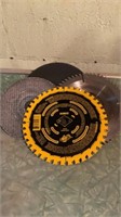 2 Saw Blades with Sanding Pads