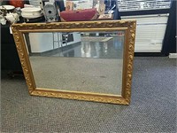 LARGE GOLD WALL MIRROR GORGEOUS