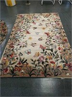 GORGEOUS BUTTERFLY RUG 63X99"