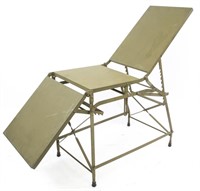 WWII US ARMY MEDICAL OPERATING TABLE WITH CASE