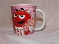 Red M&M Valentines Coffee Mug